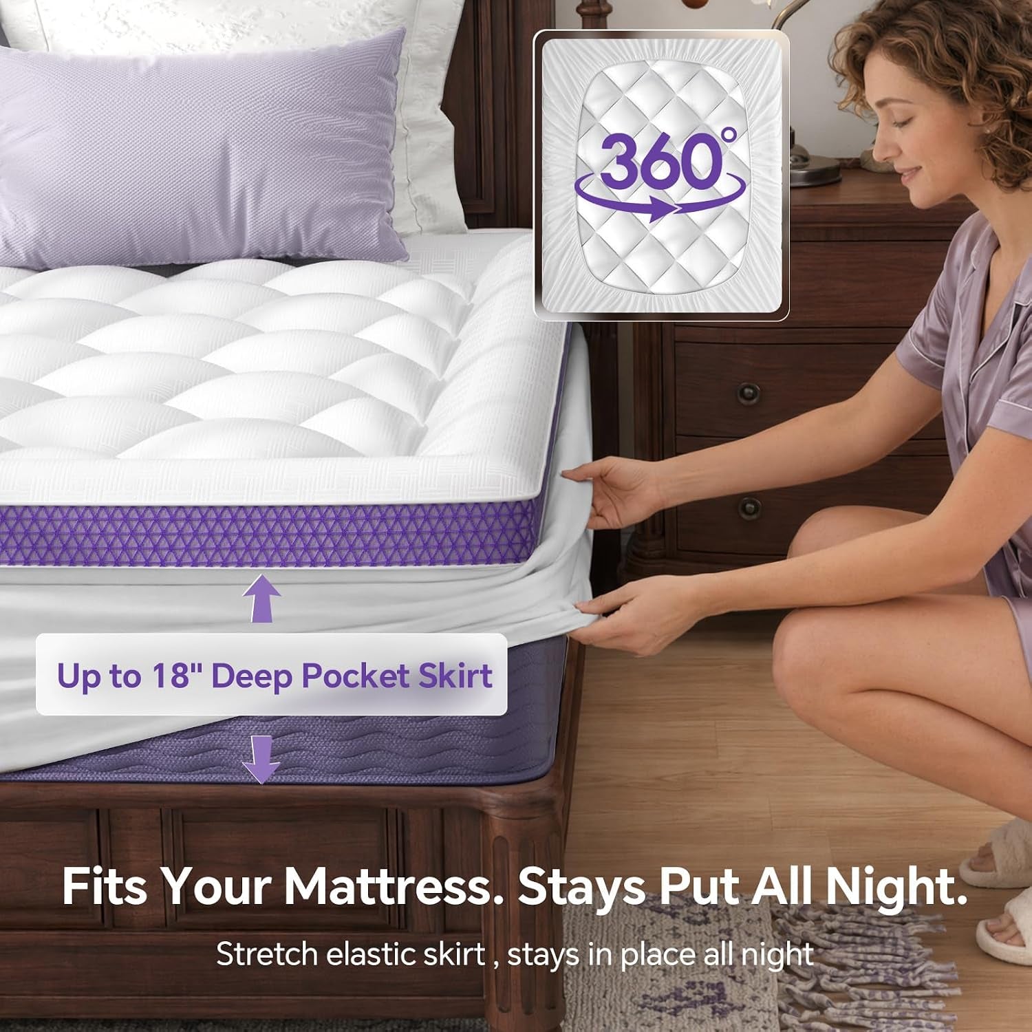 queen-mattress-topper-viscose-derived-from-bamboo-pillow-top-cushioned-support-breathable-mesh-sides-memory-foam-blend-fill-softens-firm-beds-refreshes-old-beds-guest-rooms-rentals