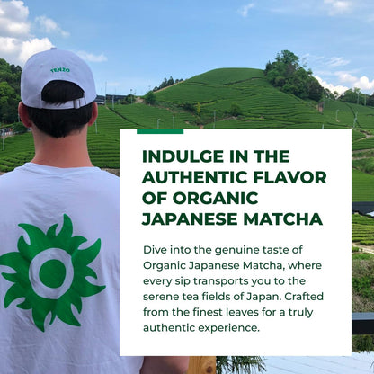 Tenzo Matcha Green Tea Powder - USDA Organic Premium Grade - Authentic Japanese Matcha Tea - Latte Powder - Betterboost (1.06 Ounce)5