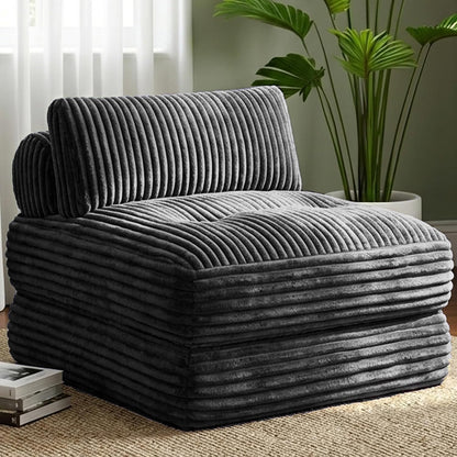 3-In-1 Folding Sofa Bed, 34" Detachable Foldable Chair Bed Sleeper1