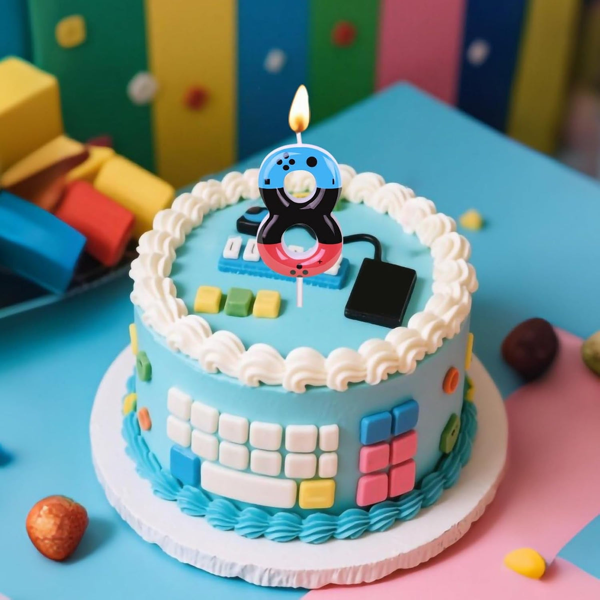 gaming-candle-level-10-number-birthday-cake-candles-10-birthday-decorations-for-boys-10th-birthday-candle-gamepad-birthday-candles-video-game-controller-themed-kids-birthday-party-supplies-number-10
