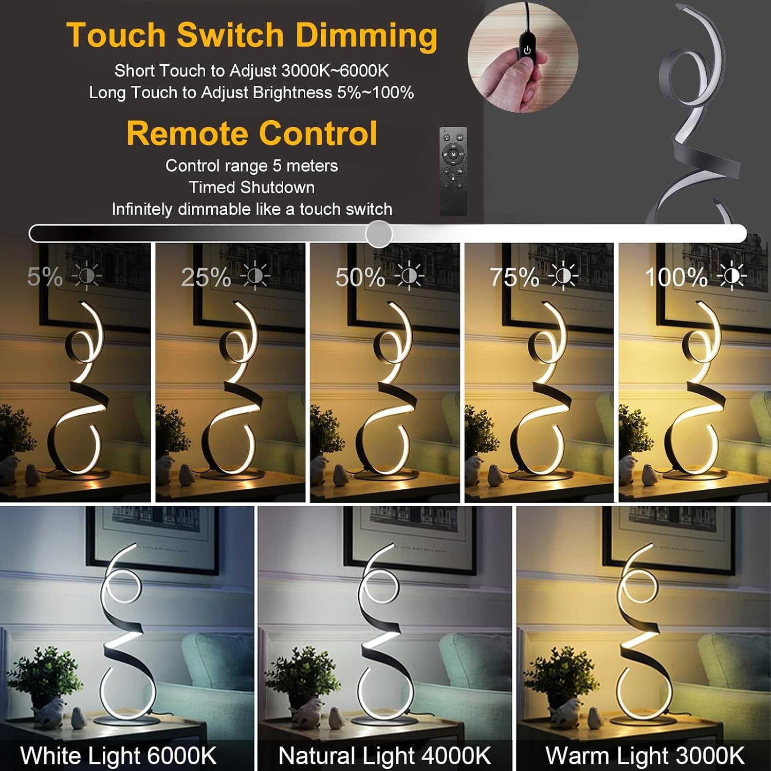 20w-3-colors-remote-control-dimmable-led-art-table-lamp-21-4-inch-with-touch-switch-for-living-room-bedroom-black