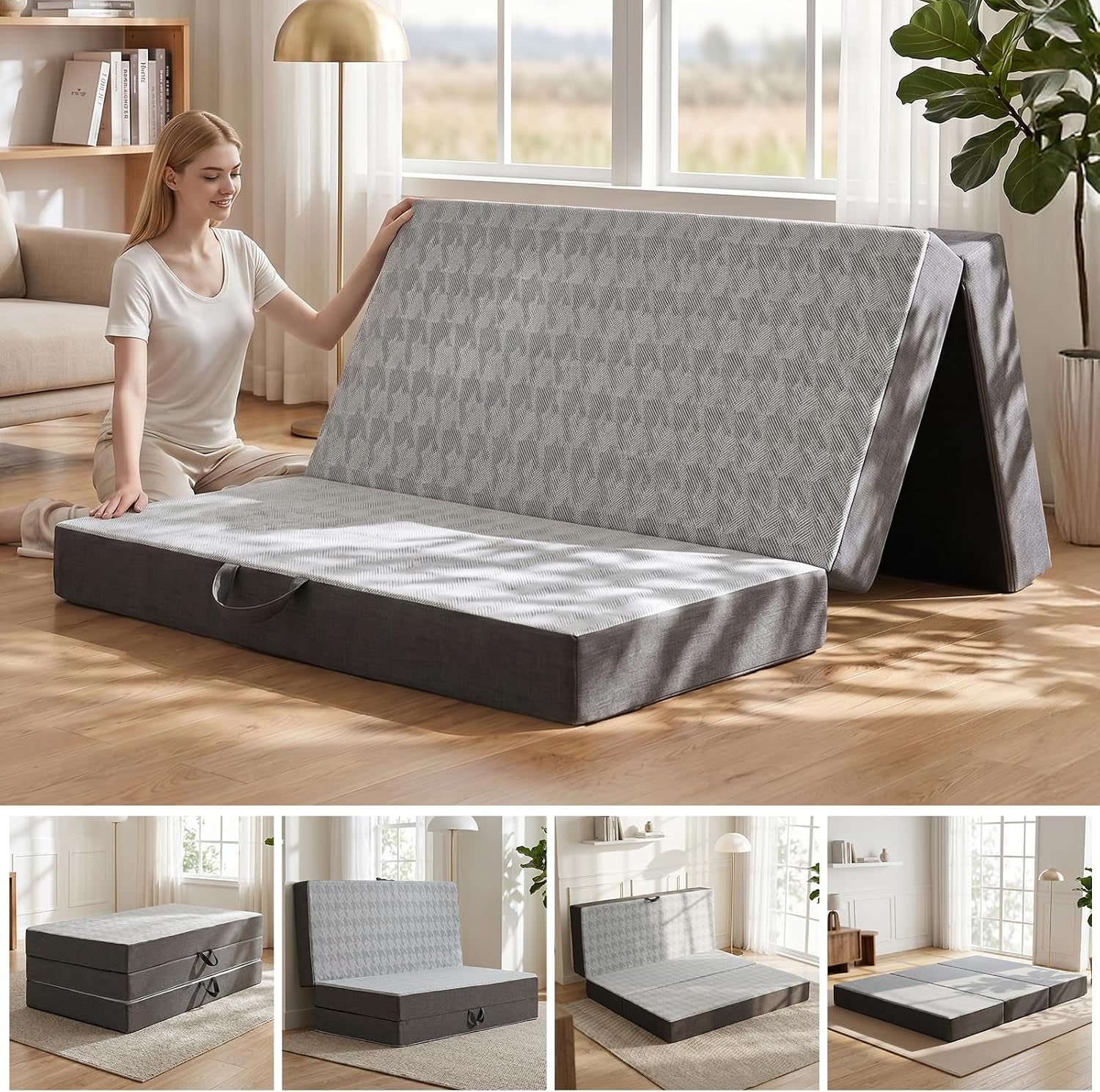 6-trifold-mattress-full-size-thick-memory-foam-futon-topper-with-portable-handles-removable-washable-cover-floor-sofa-bed-with-non-slip-bottom-for-camping-pad-guest-bed-yoga-rv-grey