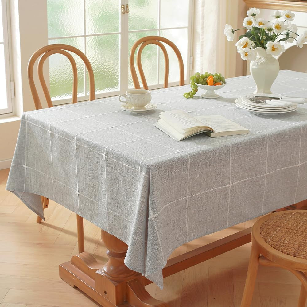 linen-table-cloth-rectangle-tables-53x70-inch-plaid-gray-tablecloth