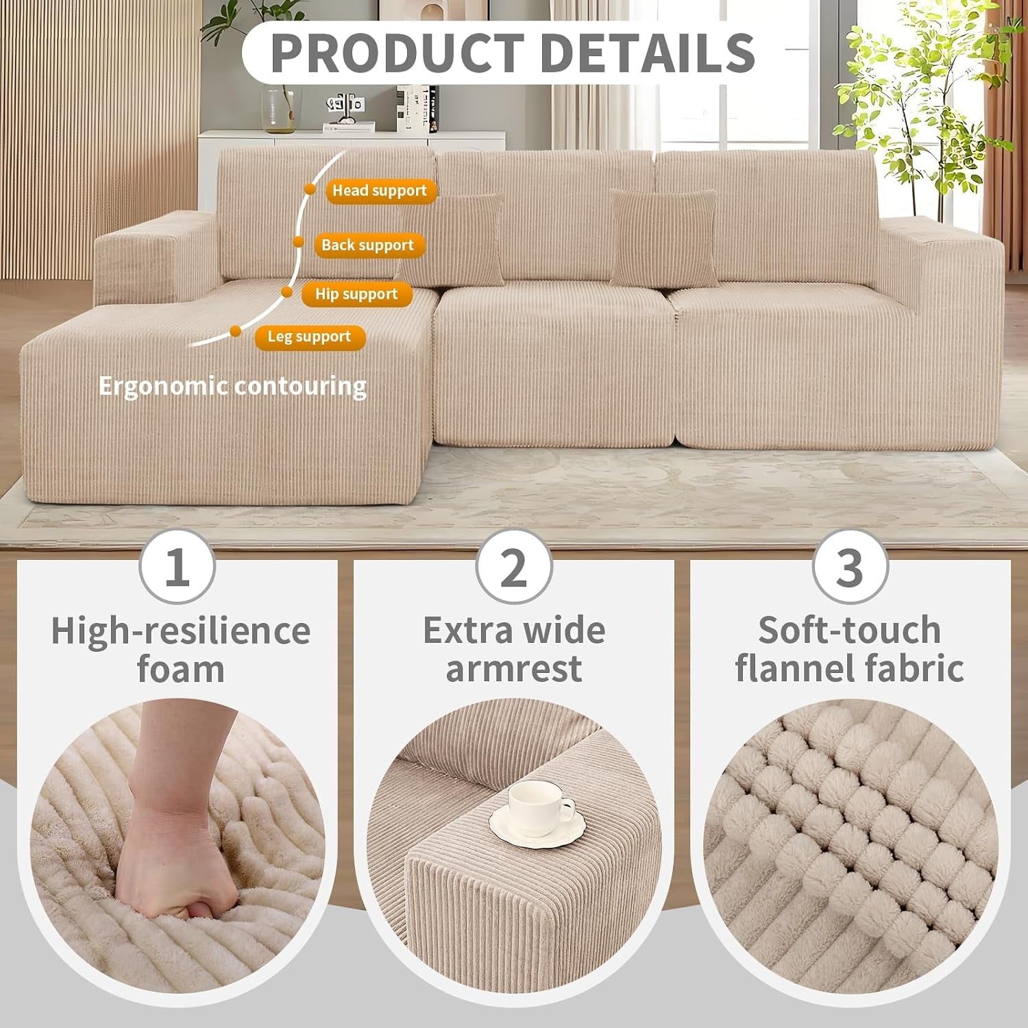111-boneless-couches-for-living-room-3-piece-cloud-couch-modular-sectional-deep-seat-compressed-couches-for-living-room-bedroom-plush-corduroy-fabric-no-assembly-required-khaki