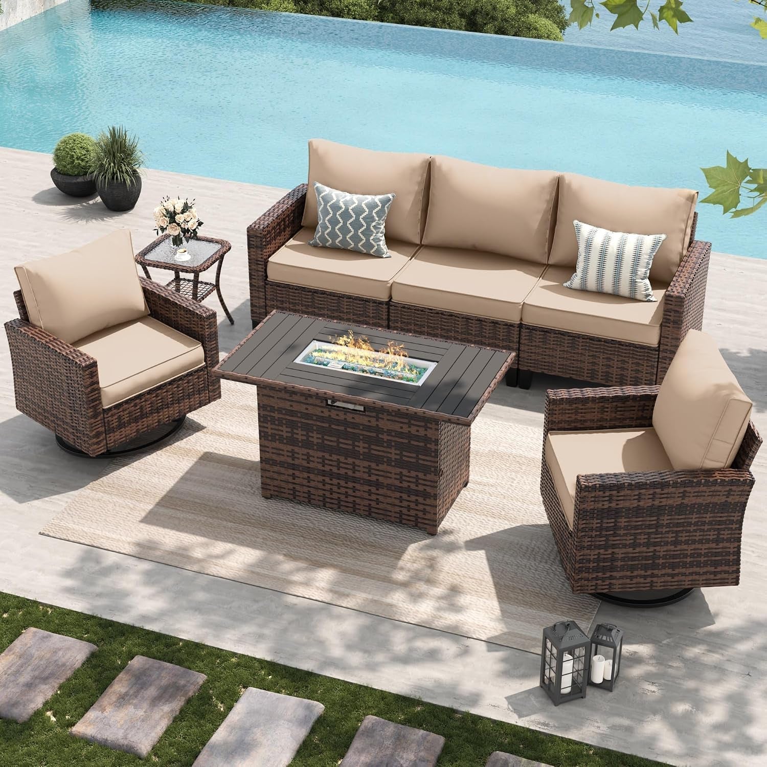 patio-furniture-set-with-fire-pit-table-wicker-outdoor-sectional-sofa-with-swivel-rocker-chairs-all-weather-rattan-conversation-set-waterproof-cover-for-backyard-deck-brown-khak-5-pcs