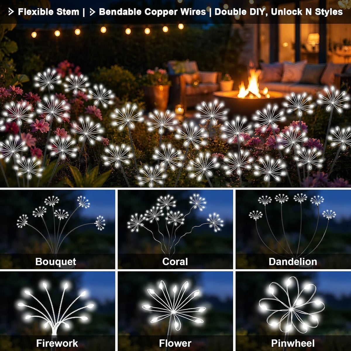 solar-garden-lights-outdoor-upgraded-solar-swaying-starburst-light-waterproof-with-2-modes-solar-fairy-firework-lights-for-yard-patio-pathway-flowerbed-balcony-garden-decoration-white-2-pack