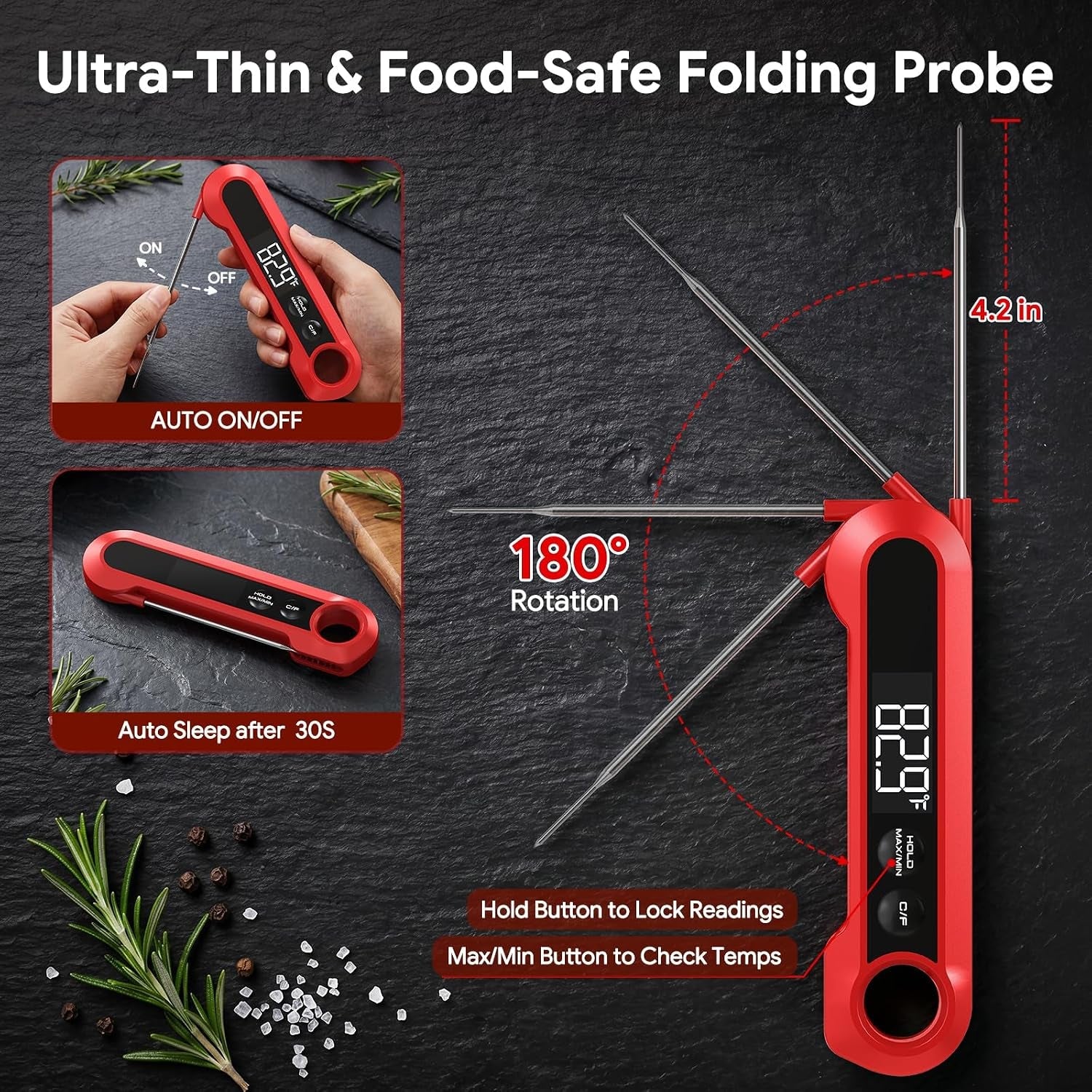 meat-thermometer-digital-1-2s-instant-read-thermometer-for-cooking-grill-food-thermometer-for-bbq-candy-smoker-air-fryer-professional-kitchen-gadgets-gift-for-fathers-day-dad-men-husband-him