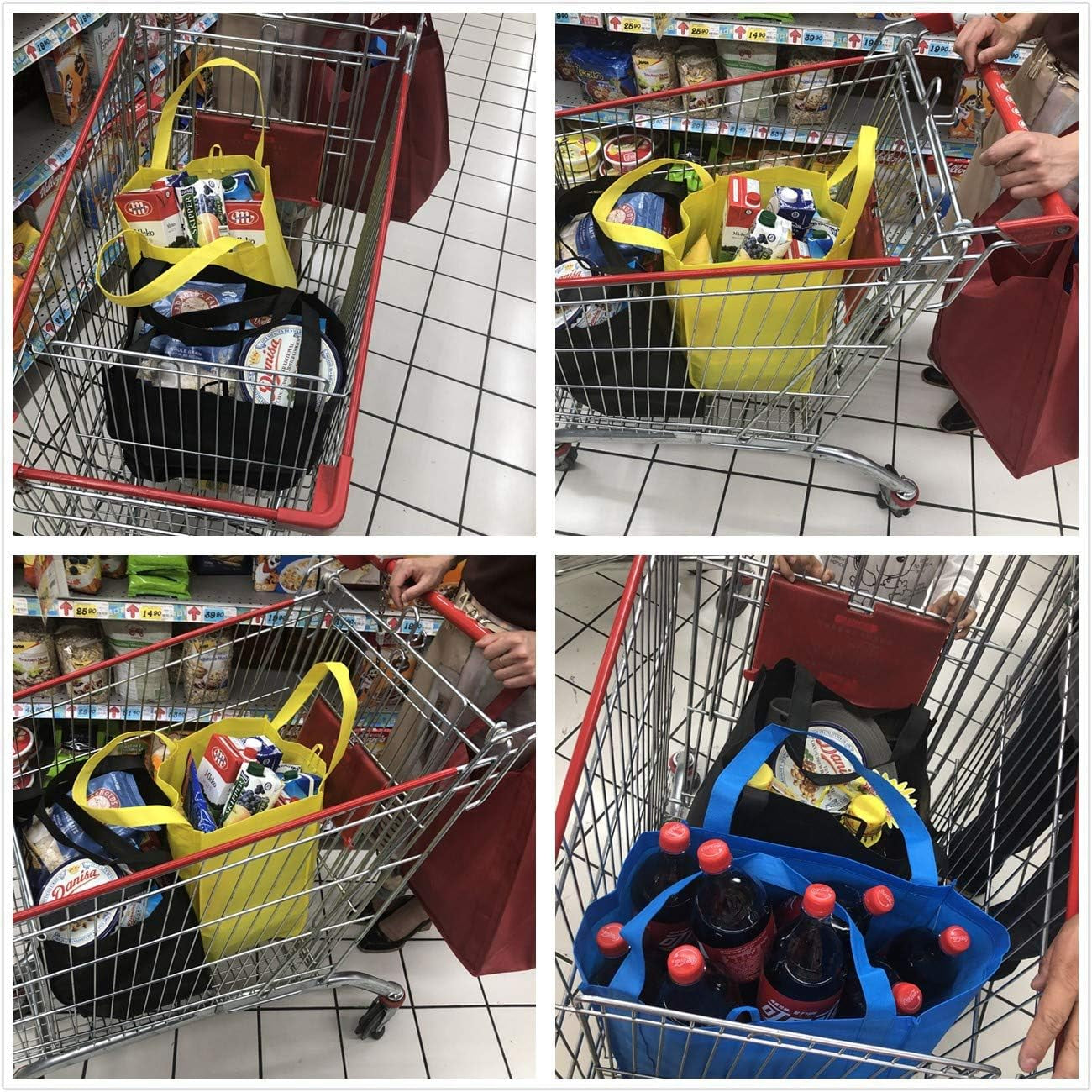 10-pack-reusable-reinforced-handle-grocery-bags-heavy-duty-large-shopping-totes-with-thick-plastic-bottom-can-hold-40-lbs