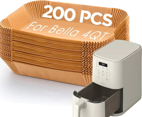 Air Fryer Liners for Bella, Rectangle Air Fryer Liners, Airfryer Liners for Ninja1