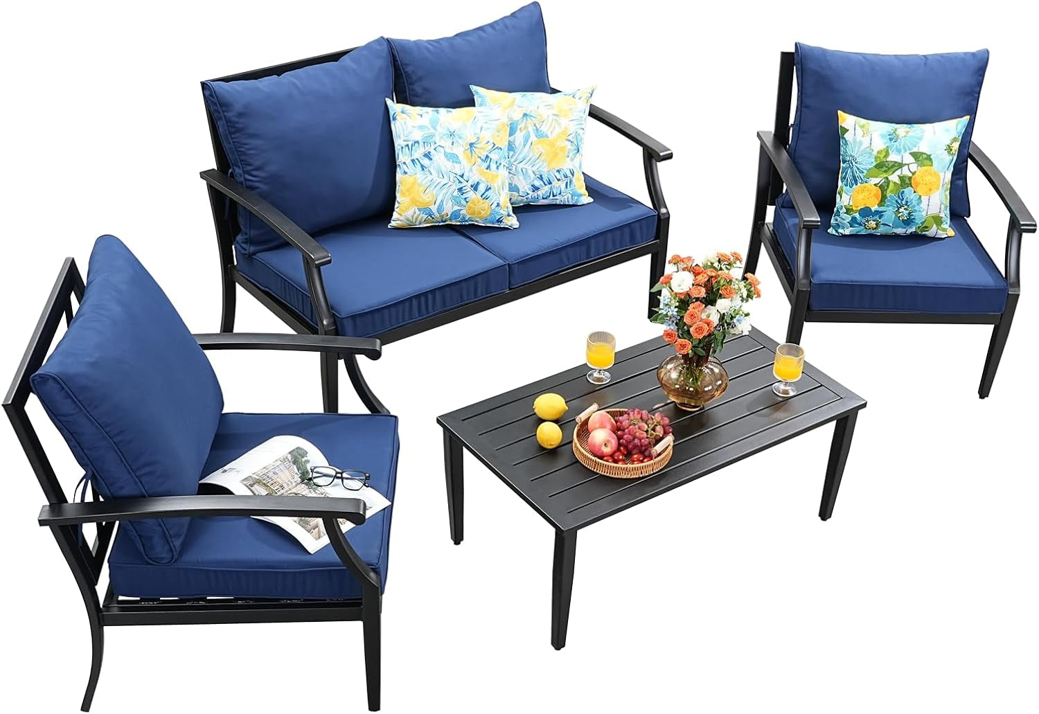 4-piece-outdoor-patio-furniture-set-oversized-metal-conversation-set-with-high-back-deep-seating-water-repellent-cushions-coffee-table-for-porch-deck-backyard-navy