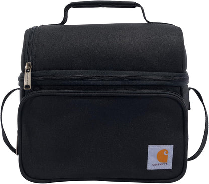 Carhartt Camping Cooler, Worksite Lunch Box, Soft Shell Lunch Bag for Construction Sites, Work and Everyday Use, Black1