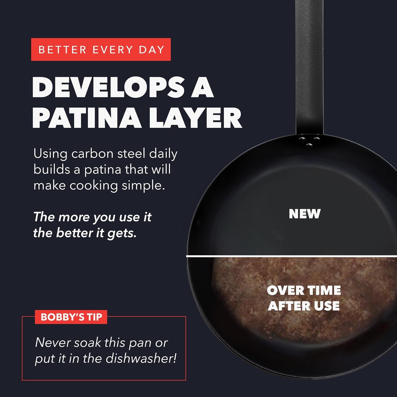x-bobby-flay-10-pre-seasoned-carbon-steel-frying-pan-skillet-natural-nonstick-with-use-durable-cast-iron-alternative-induction-all-stovetop-compatible-high-heat-oven-safe-to-660f