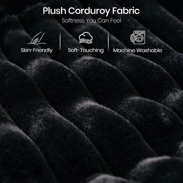 Oversized Sofa Bed Modular Sectional Sleeper Sofa with Pull Out Bed L Shaped Couch with Storage Chaise Black Couch8