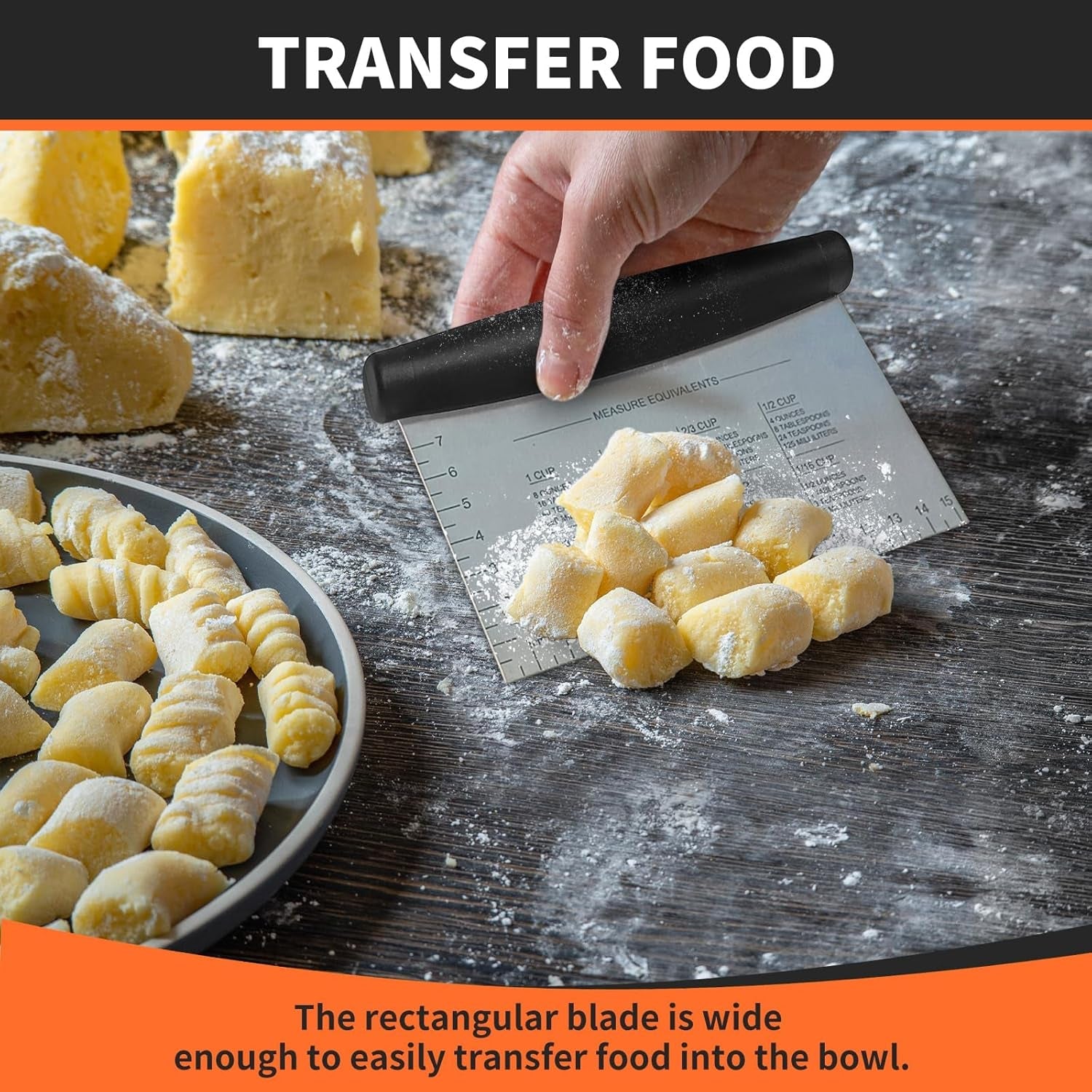 bench-scraper-chopper-for-kitchen-ideal-baking-essential-utensil-stainless-steel-pastry-dough-food-cutter-tool-for-cake-pizza-bread-cooking-1-pack-black