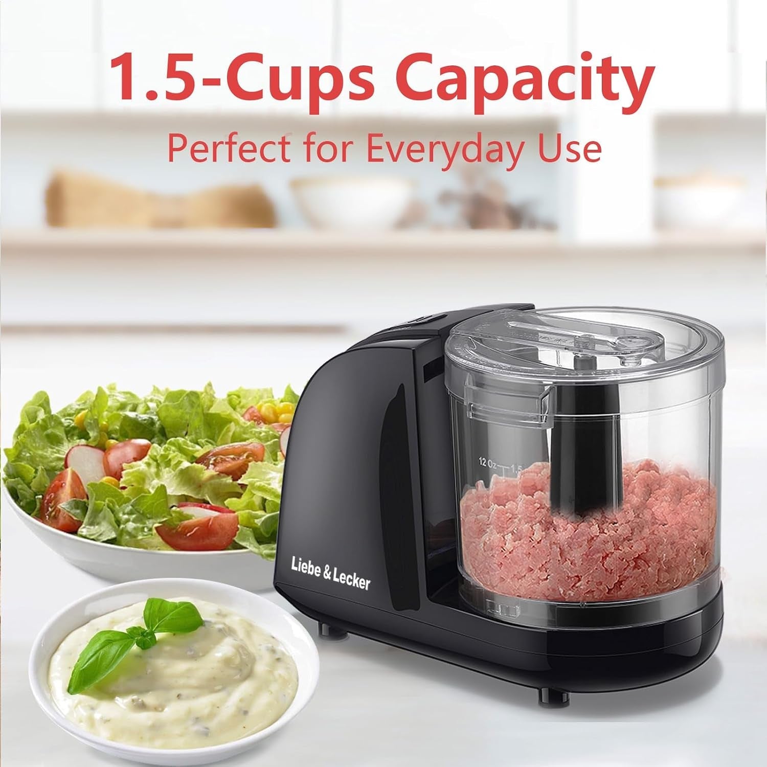 mini-food-processor-1-5-cup-electric-food-chopper-vegetable-chopper-for-onions-garlic-meat-food-chopper-container-for-dicing-mincing-puree-dishwasher-safe-compact-size