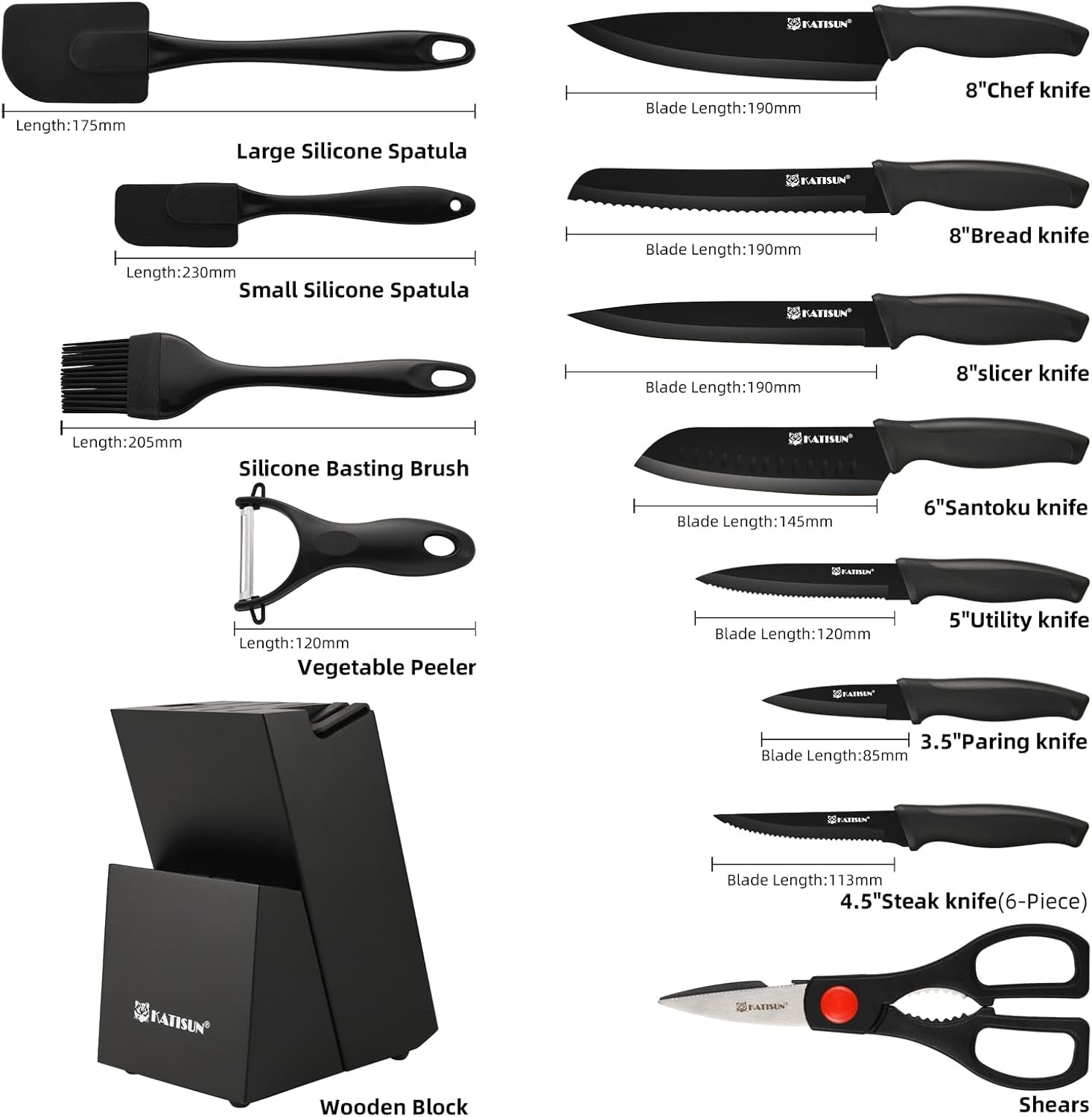 19-piece-stainless-steel-kitchen-knife-set-built-in-knife-sharpener-dishwasher-safe-ergonomic-non-slip-handles-6-steak-knives-black