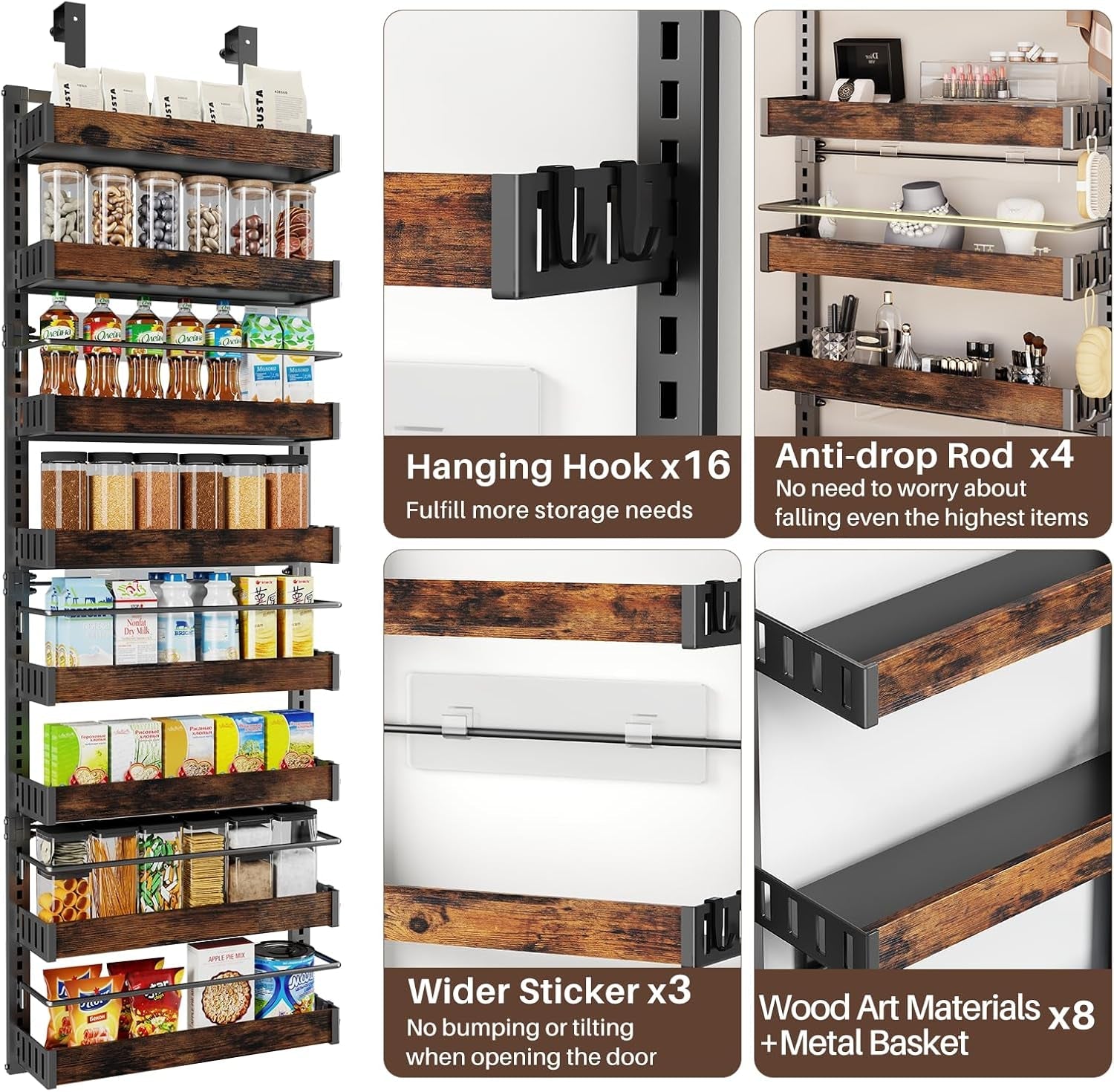 8-tier-over-the-door-pantry-organizer-2-in-1-wall-mount-or-metal-hanging-spice-rack-for-pantry-organizers-and-storage-seasoning-shelves-adjustable-basket-with-hooks-for-kitchen-cabinet-and-closet