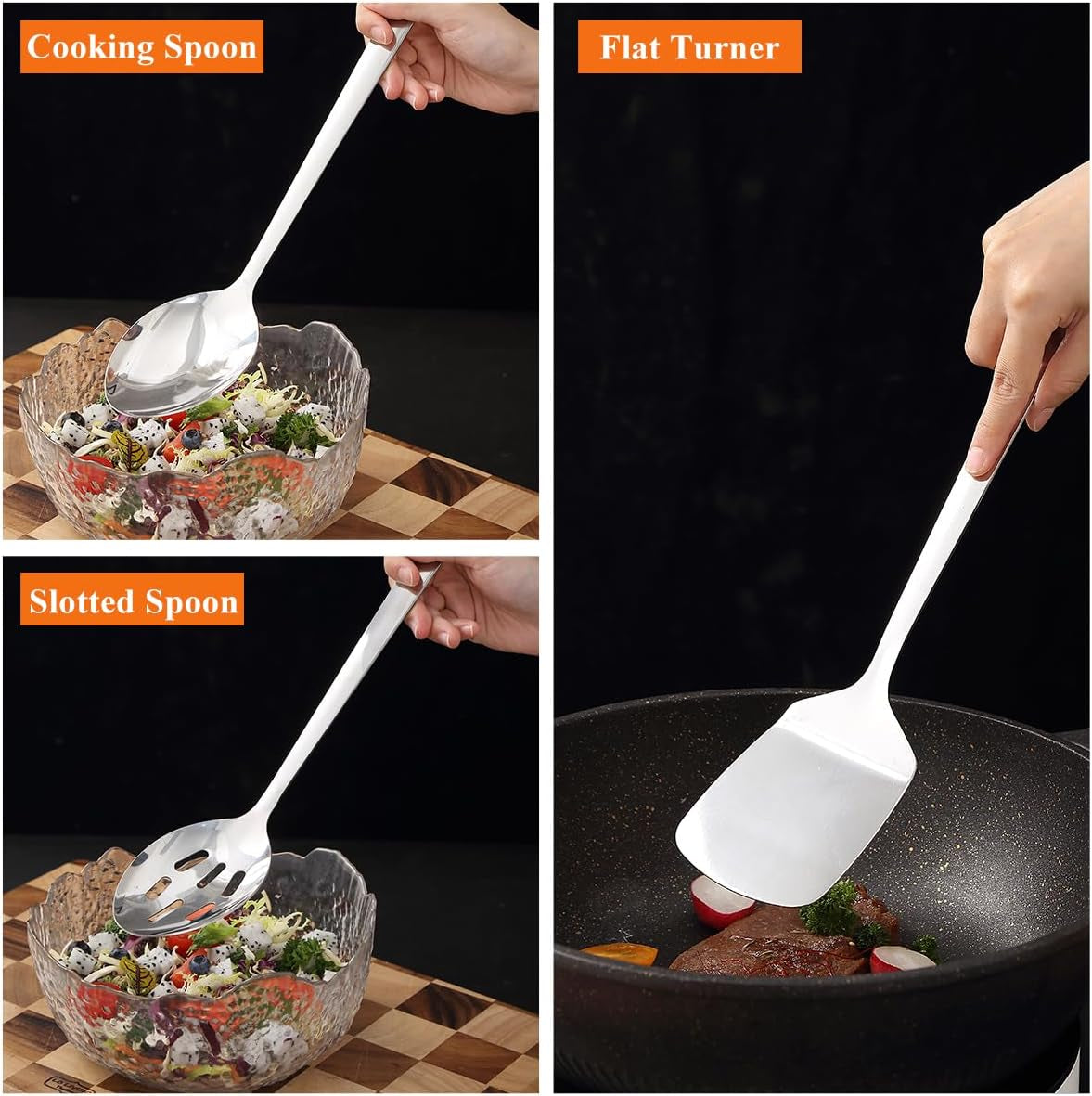 stainless-steel-kitchen-utensils-set-4pcs-cooking-utensils-set-kitchen-tools-spatulas-set-cooking-spoons-home-essentials-kitchen-gadgets-accessories