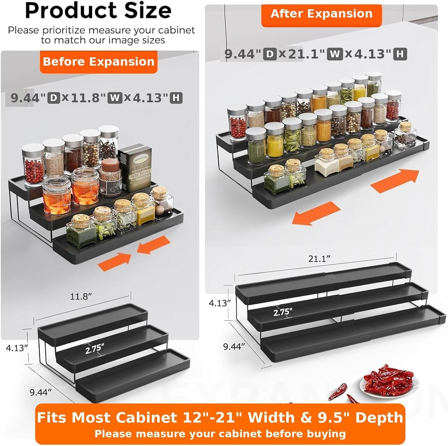 expandable-spice-rack-organizer-3-tier-adjustable-spice-organizer-for-cabinet-countertop-easy-visibility-black