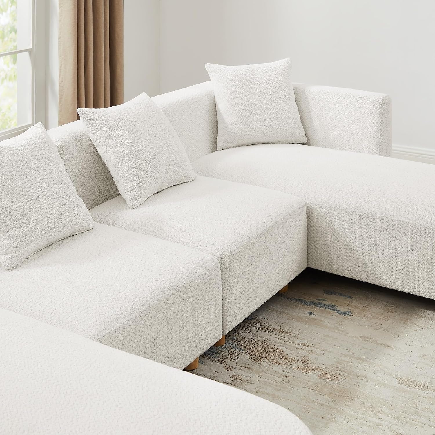 113-u-shaped-sectional-sofa-with-4-pillows-4-seater-boucle-white