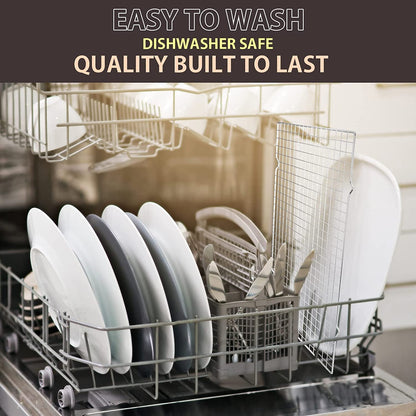 2PCS Cooling Rack for Cooking and Baking, 16" X 10" Wire Rack,Silver | Thick Wire Rack, Oven & Dishwasher Safe, for Roasting, Grilling, Drying, Fits Half Sheet Pan5