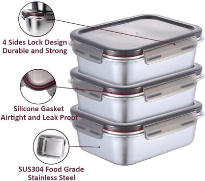 Premium Stainless Steel Mixing Bowls – a Durable, Versatile, and Affordable Kitchen Utensil Set Ideal for Cooking, Serving, and Mixing. Set of 32