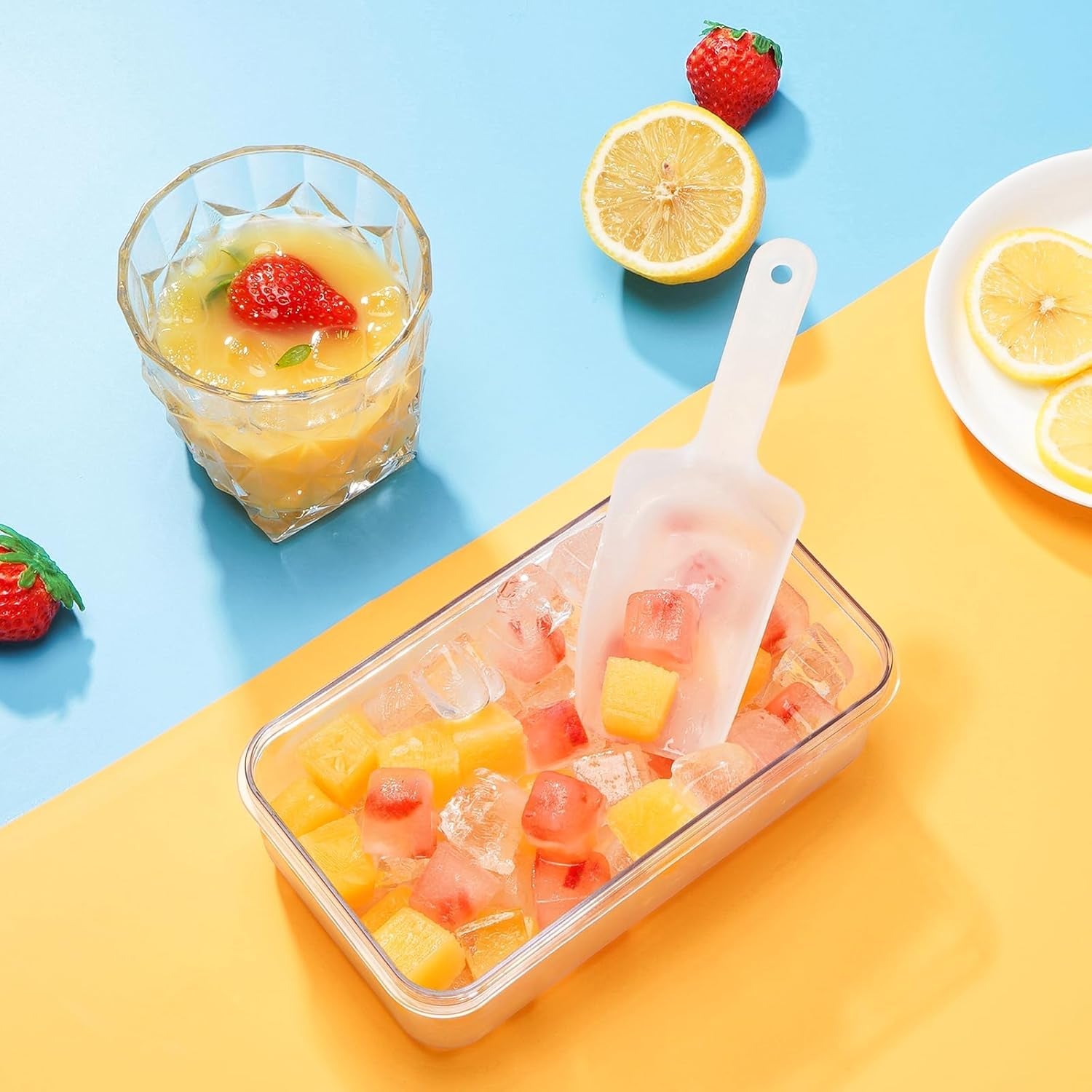ice-cube-tray-with-lid-and-bin-easy-release-56-cubes-for-freezer-food-grade-bpa-free-pp-and-abs-ice-cubes-for-fruit-cocktails-iced-coffee-space-saving-stackable-with-scoop