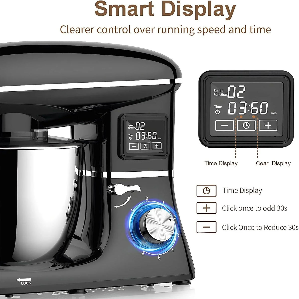 electric-stand-mixer-with-led-display-timer-6-5qt-bowl-stainless-steel-1350w-6-speeds-kitchen-stand-up-mixer-for-baking-cakes-cookie-bread-salad-food-with-egg-whisk-dough-hook-beater