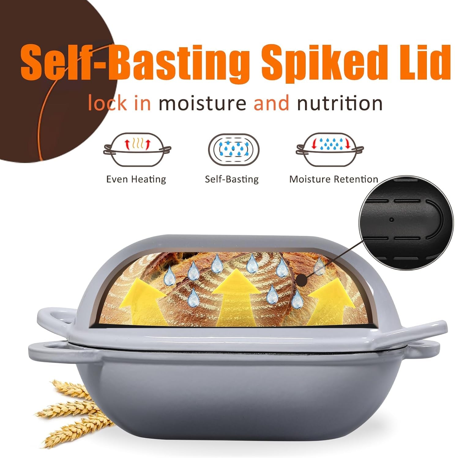 2-5-qt-enameled-cast-iron-sourdough-bread-oven-loaf-pan-with-lid-oval-dutch-oven-for-homemade-sourdough-bread-baking-oven-safe-up-to-500-f-meatloaf-pan-with-dome-lid-light-gray