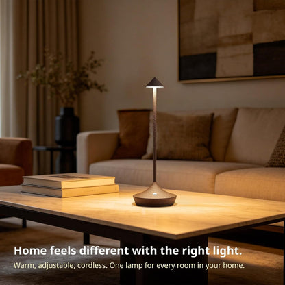 Cordless Rechargeable Table Lamp, Long-Lasting 60-Hr Battery, Dimmable LED2