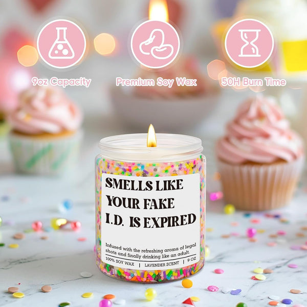 Candle, 21St Birthday Gifts for Women, Female, 21 Year Old, Her, Him4