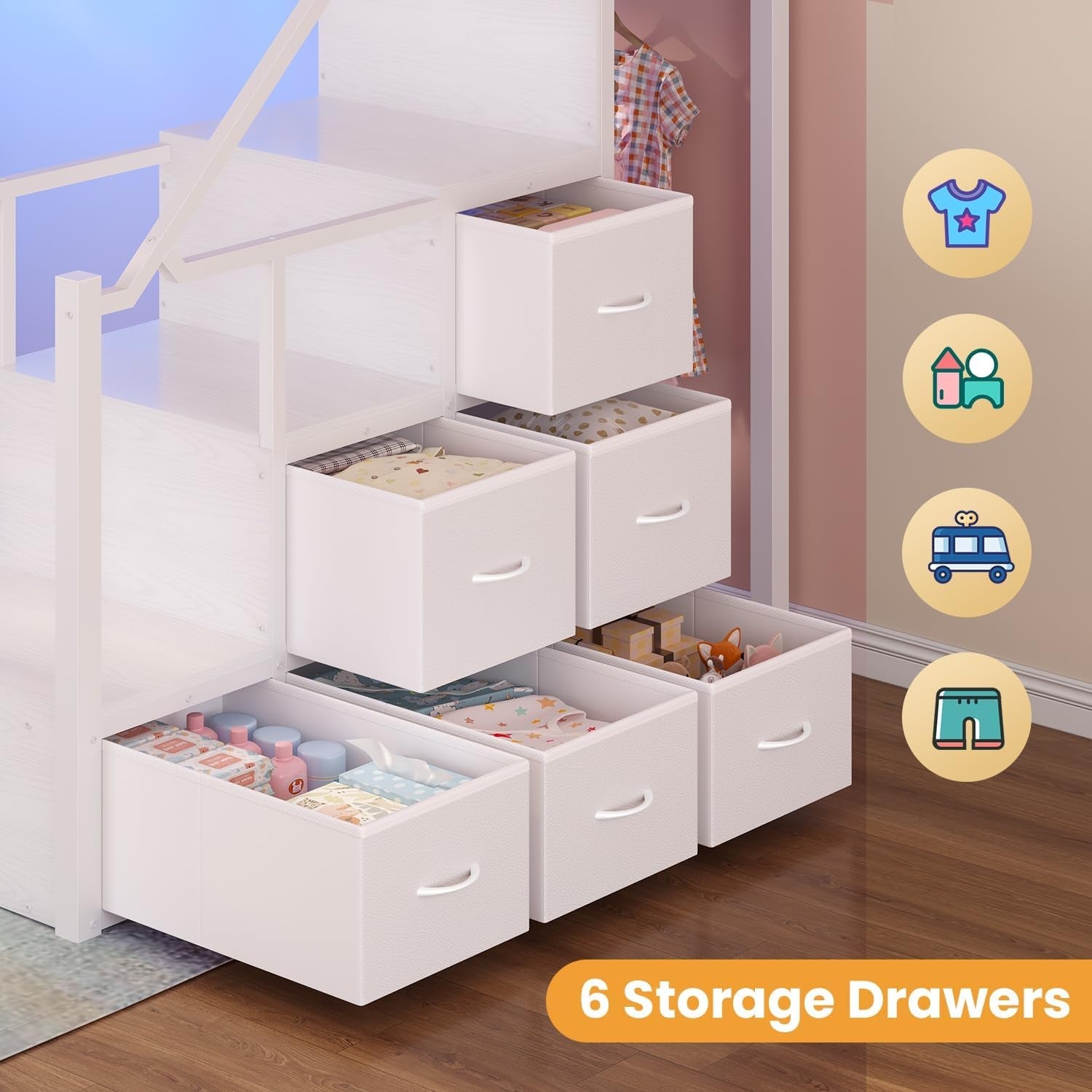 full-size-loft-bed-with-55-5-desk-and-storage-stairs-white