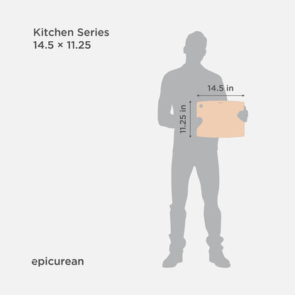 Kitchen Series Cutting Board, 14.5 X 11.25 Inch, Natural5