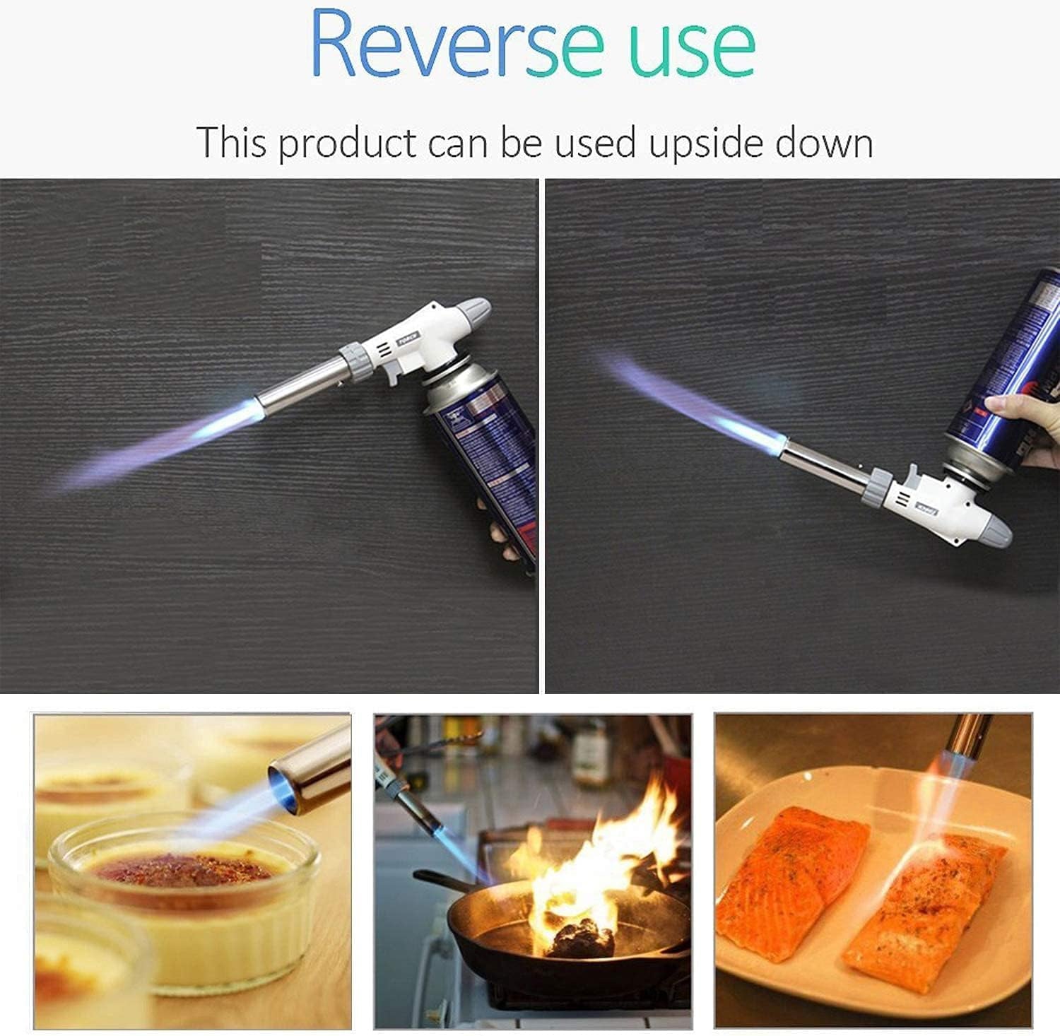 butane-torch-blow-lighter-kitchen-culinary-torches-head-reverse-use-with-adjustable-flame-ideal-for-chef-cooking-creme-brulee-bbq-baking-diy-soldering-gas-not-included