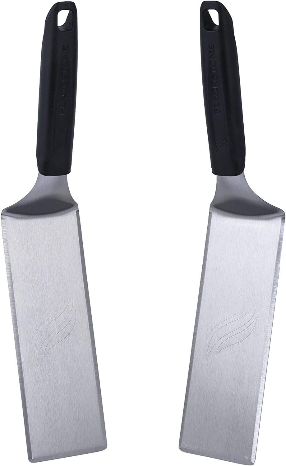 blackstone®-extra-long-griddle-spatula-heavy-duty-stainless-steel-set-of-2-blackstone®-5550-non-slip-plastic-handle-heat-resistant-dishwasher-safe-grilling-accessory