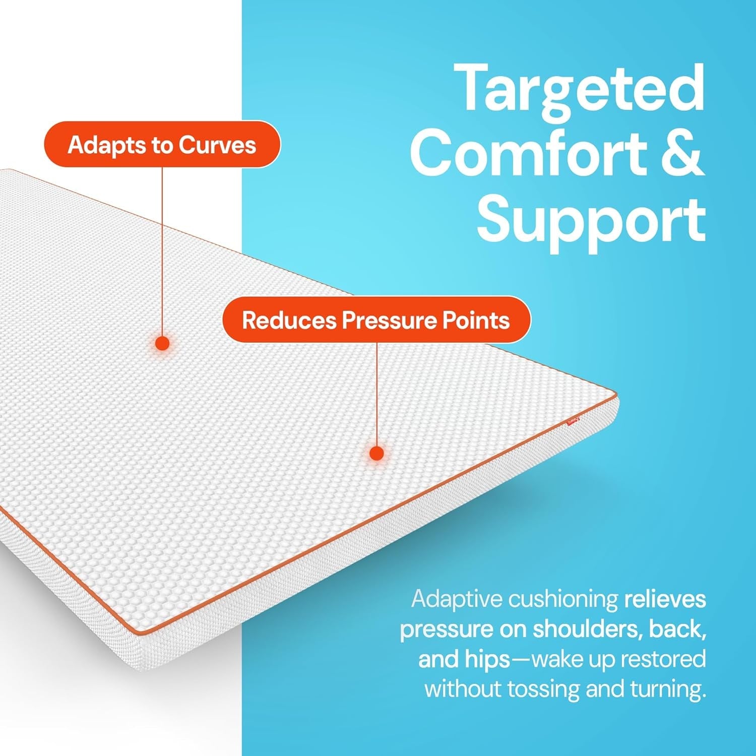 the-essentials-mattress-topper-queen-2-inch-with-octacell-technology-plush-comfort-breathable-cooling-foam-mattress