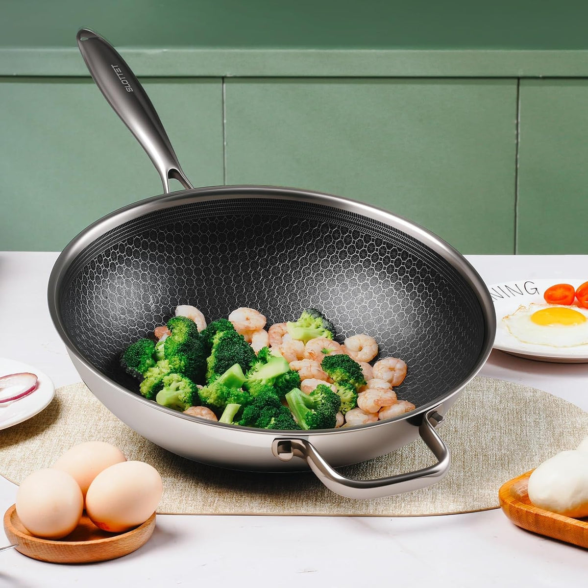 hybrid-12-inch-wok-with-steamer-nonstick-stainless-steel-woks-stir-fry-pans-with-lid-stay-cool-handle-pfoa-free-cookware-dishwasher-and-oven-safe-works-on-induction