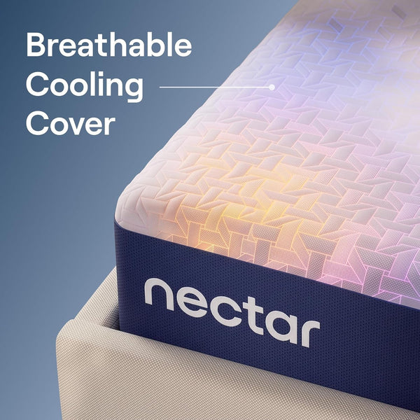 Nectar 12” Memory Foam Mattress, Queen, Firm Feel, 1-Year Trial4