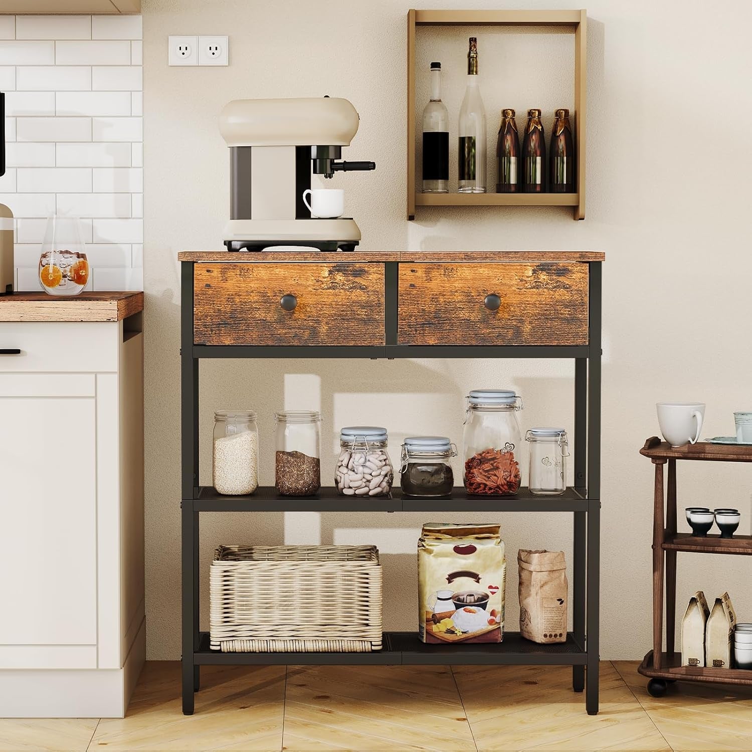 29-5-narrow-console-table-with-2-fabric-drawers-sofa-table-small-entryway-table-with-3-tier-storage-shelves-behind-couch-table-for-living-room-hallway-rustic-brown-and-black-bf72xg01