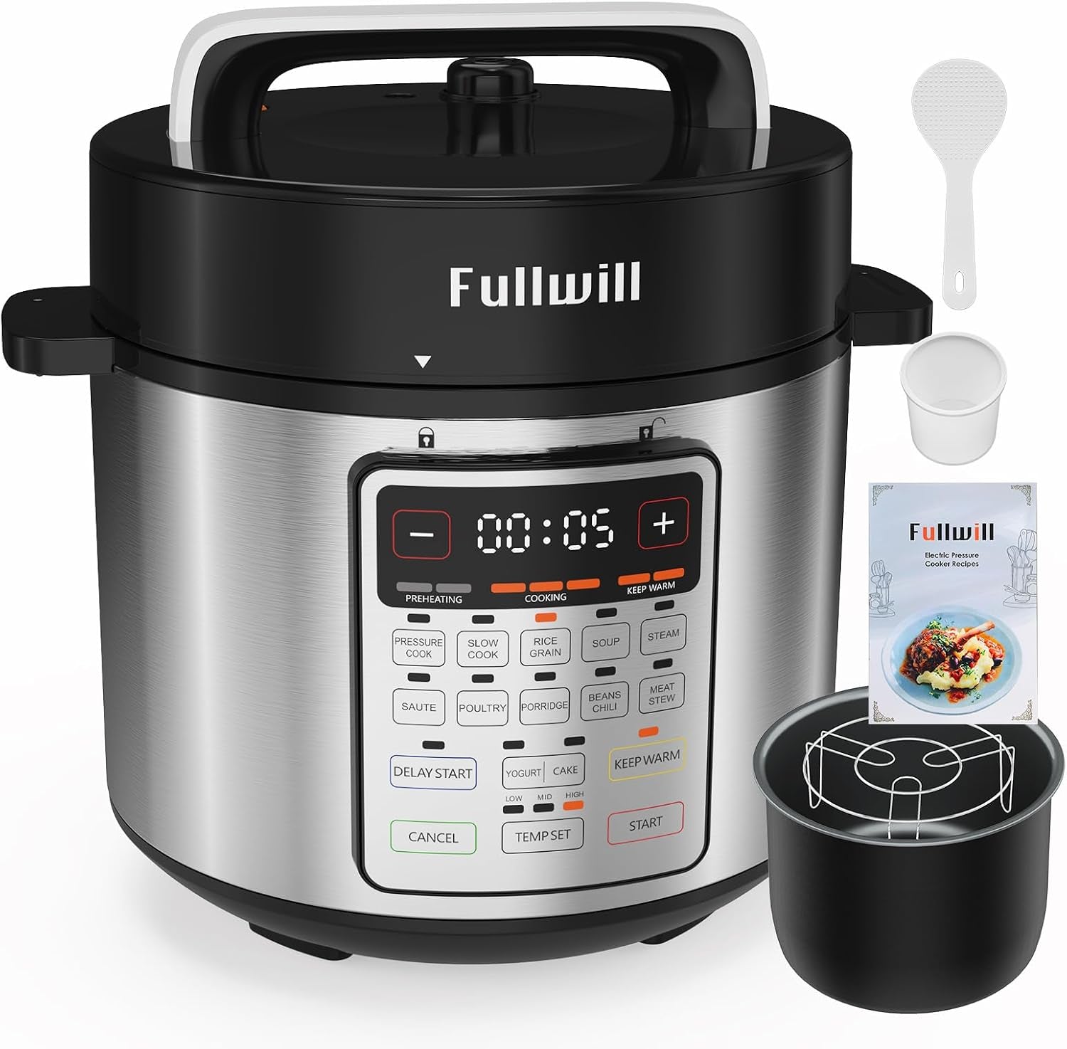 6qt-electric-pressure-cooker-9-in-1-multi-use-programmable-pressure-cooker-with-slow-cook-rice-cook-steamer-saute-yogurt-maker-food-warmer-foodie-helper