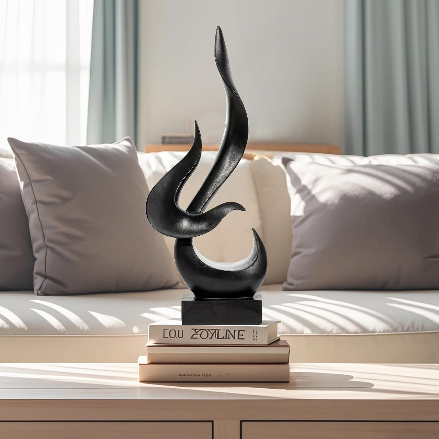 black-fire-flame-sculpture-art-modern-abstract-statue-shelf-accents-decor-modern-home-resin-sculptures-decorative-objects-table-top-decor-for-livingroom-home-decor-office-shelf-sculpture