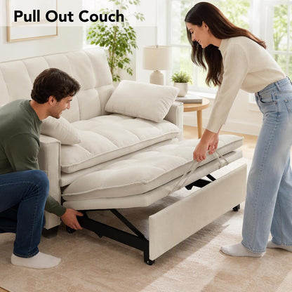 Sleeper Sofa Bed, Convertible Pull Out Couch for for Living Room, Loveseat4