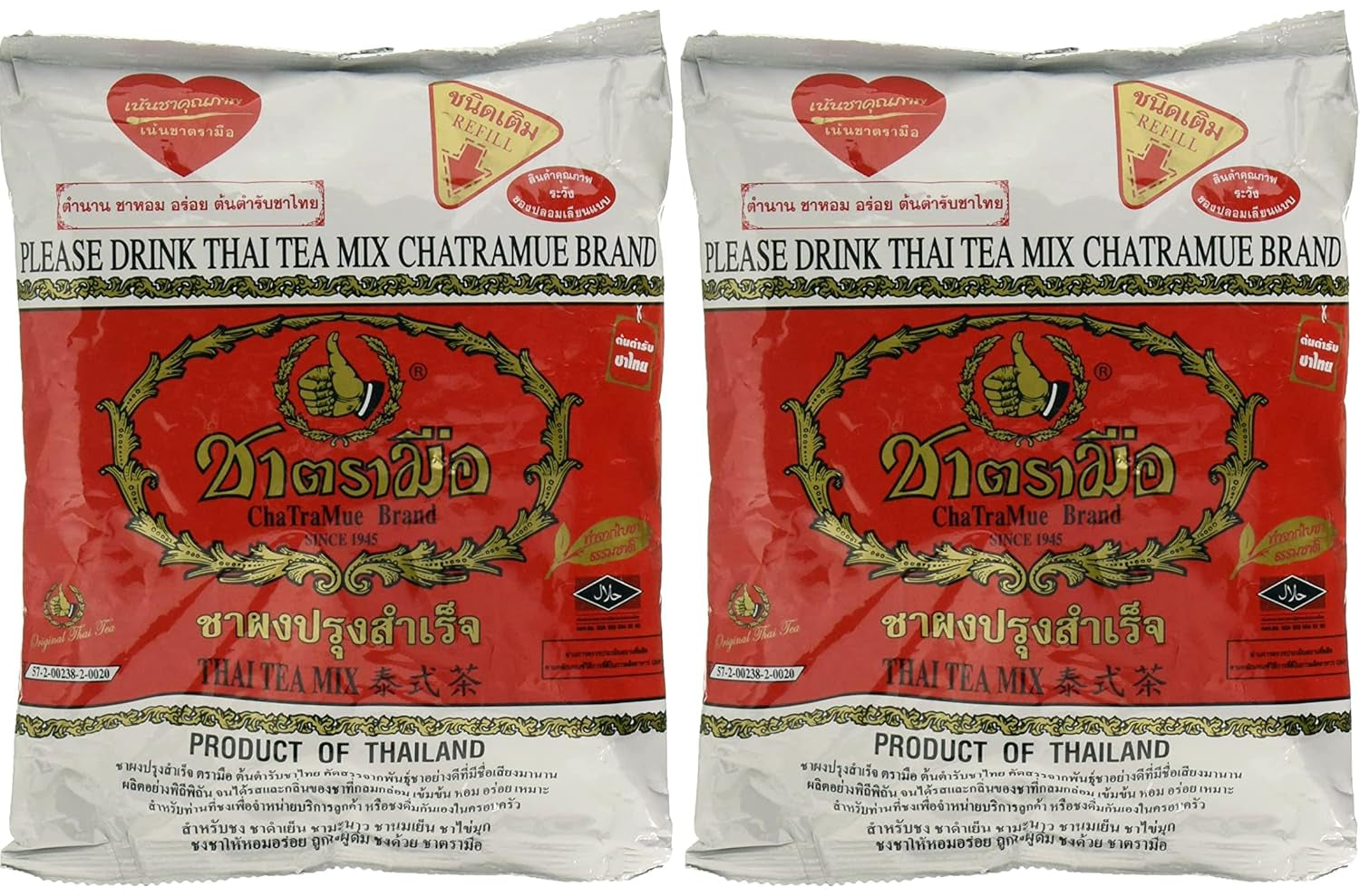 number-one-chatramue-original-thai-iced-tea-mix-400g-bag-pack-of-2