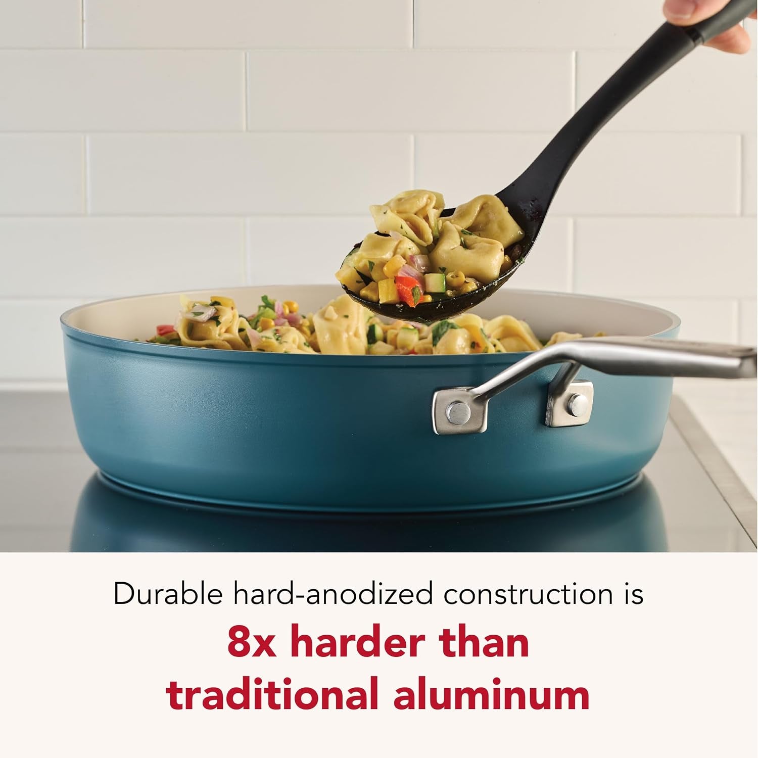 kitchenaid-hard-anodized-ceramic-induction-pots-and-pans-dishwasher-safe-includes-saucepans-stockpot-saute-pan-frying-pans-skillets-and-lids-10-piece-cookware-set-agave-blue