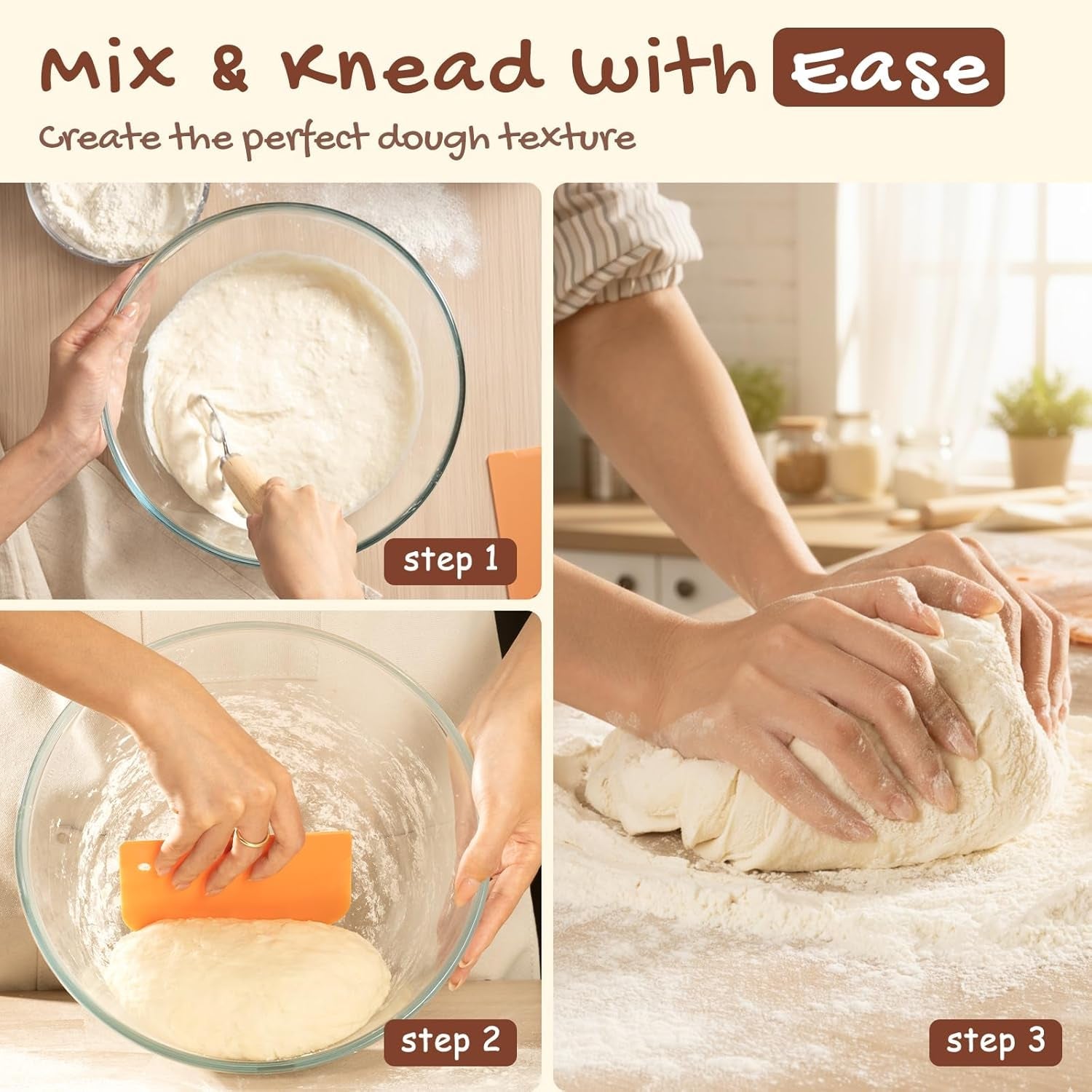 sourdough-starter-kit-with-round-oval-banneton-bread-proofing-basket-starter-jar-dough-whisk-scrapers-stencils-complete-sourdough-bread-baking-supplies-fathers-day-gift-for-men