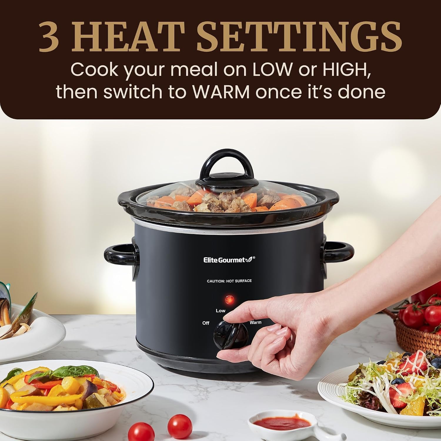 mst-350b-electric-slow-cooker-adjustable-temp-entrees-sauces-stews-dips-dishwasher-safe-glass-lid-crock-3-quart-black-dishwasher-safe-glass-lid-crock-great-for-entrees-sauces-stews-dips-family-meals