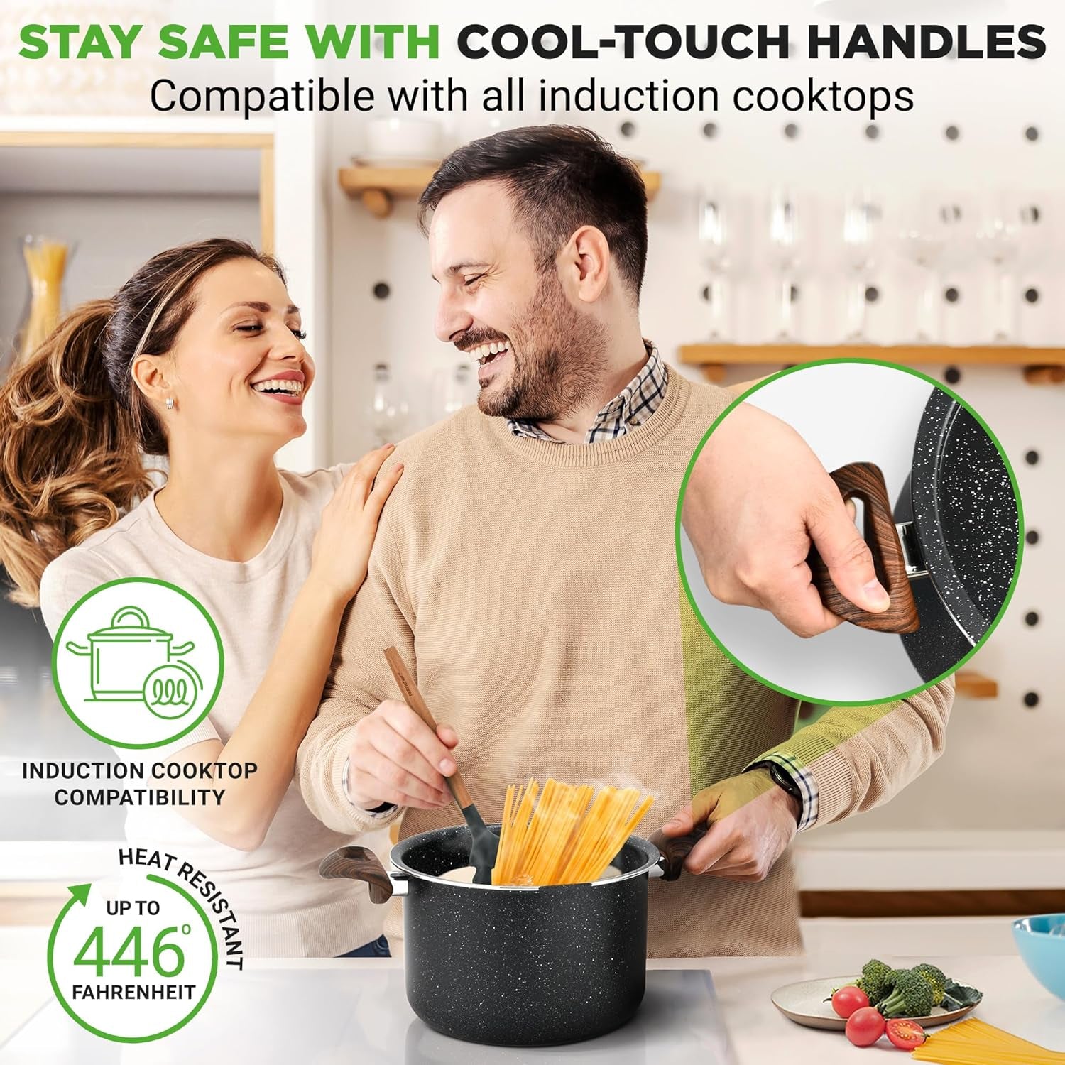 5qt-pasta-pot-with-strainer-lid-pasta-fork-non-stick-cooking-pot-lockable-lid-heat-resistant-handles-even-heat-distribution-easy-clean-black-marble