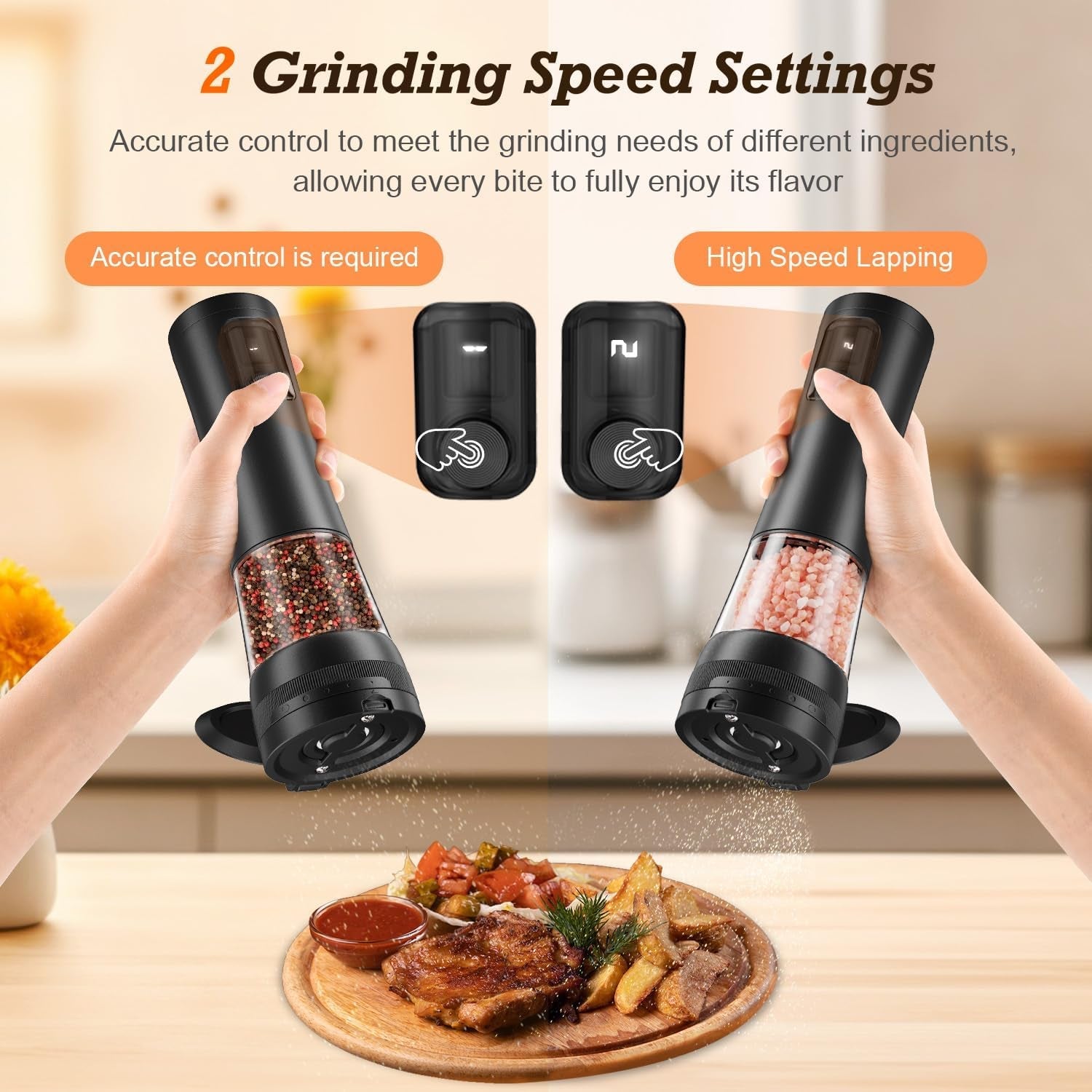 electric-salt-and-pepper-grinder-set-automatic-refillable-salt-and-pepper-shakers-2-speed-setting-with-led-light-and-5-adjustable-coarseness-practical-and-convenient-kitchen-gadgets-all-black