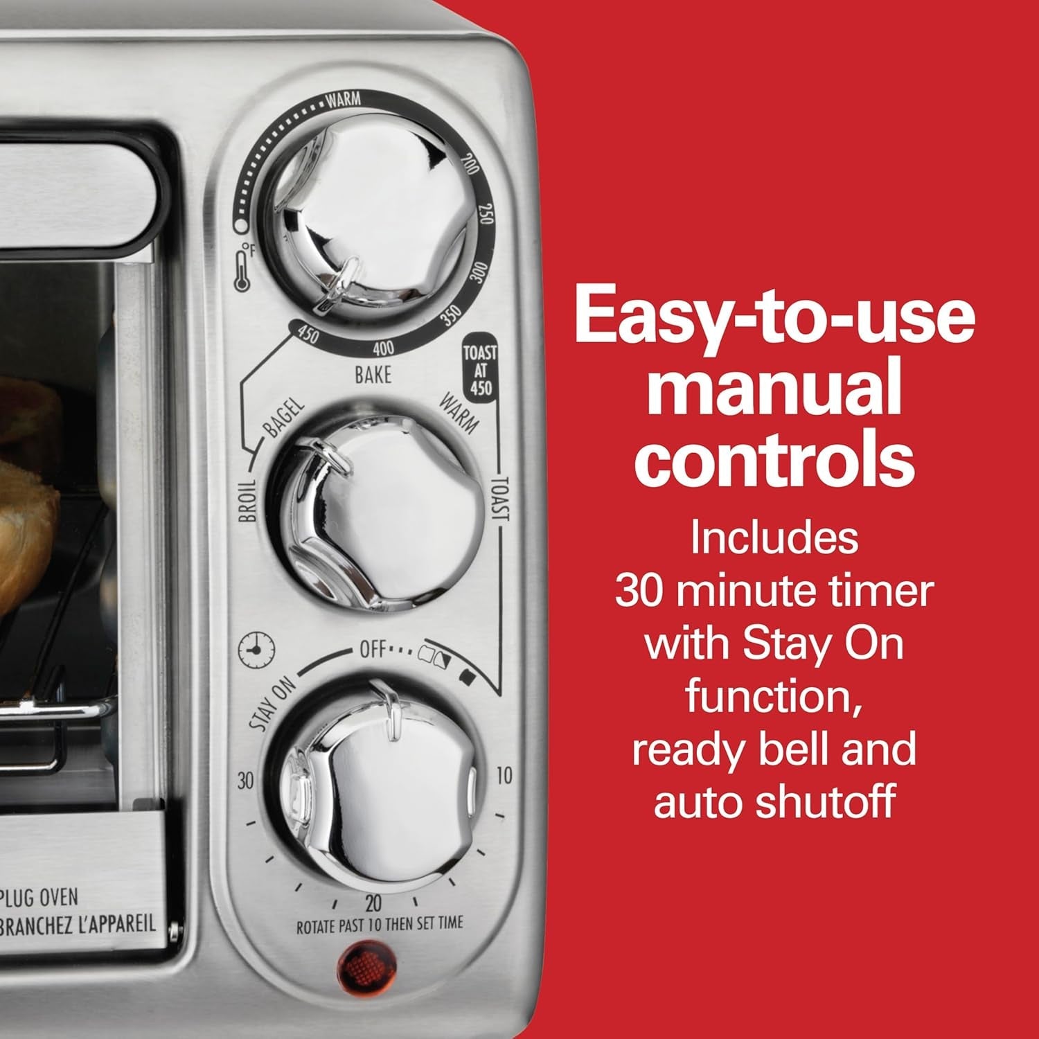 4-slice-countertop-toaster-oven-with-5-cooking-modes-bake-broil-toast-keep-warm-bagel-stay-on-auto-shutoff-2-rack-positions-200-450-f-stainless-steel-31143j