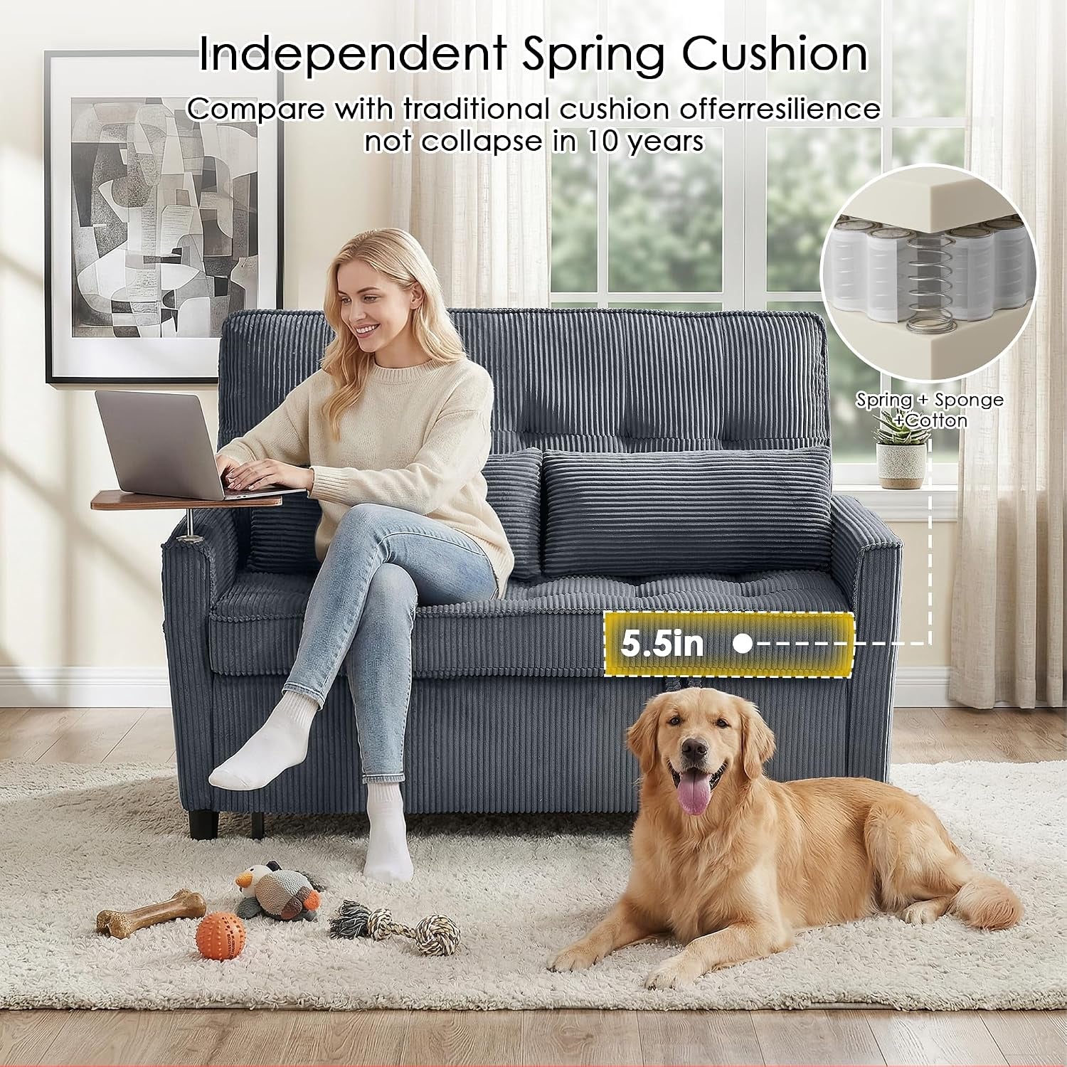 55-sleeper-sofa-bed-convertible-pull-out-couchdarkgrey